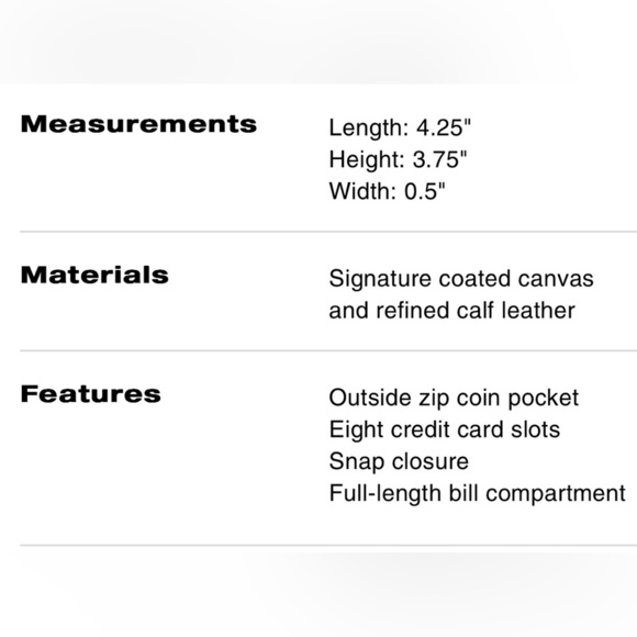 Coach Essential Billfold Wallet In Colorblock Signature Canvas - Picture 7 of 7